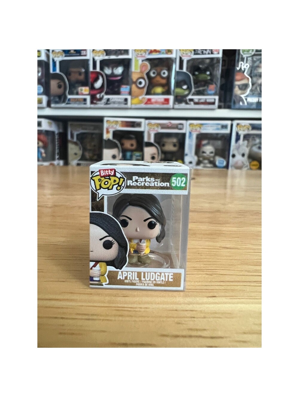 BITTY April Ludgate 1-Inch Funko Pop Parks & Recreation #502 Rec Aubrey Plaza TV